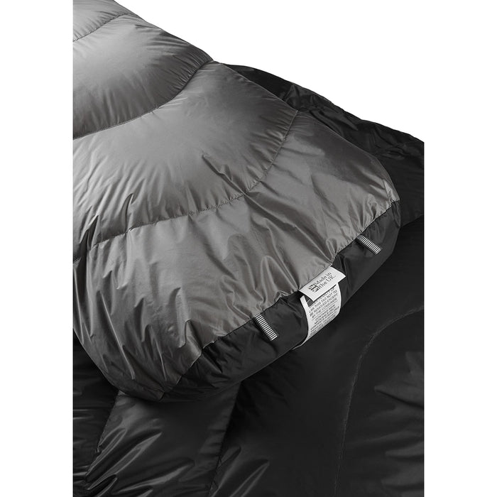 Rab Neutrino Pro 700 Down Sleeping Bag (-15C) granite detail 1