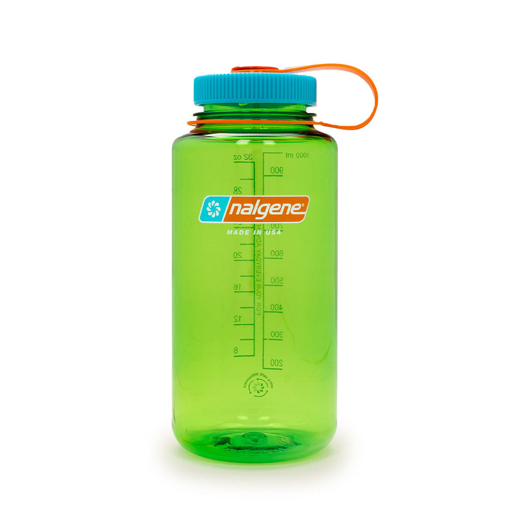 Nalgene Wide Mouth Sustain Water Bottle 1L pear hero
