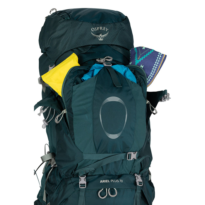 Osprey Ariel Plus Series - Women's Hiking Backpack 70 night blue detail 5