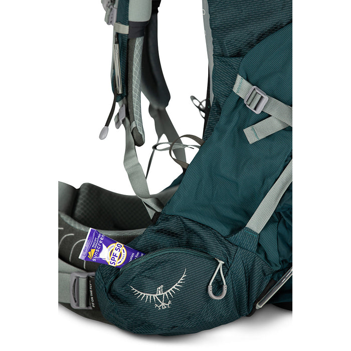 Osprey Ariel Plus Series - Women's Hiking Backpack 70 night blue detail 7