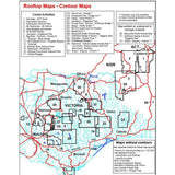 Rooftop's Mt Kosciuszko Summit Access Map - detail