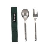 Snow Peak Titanium Cutlery top down