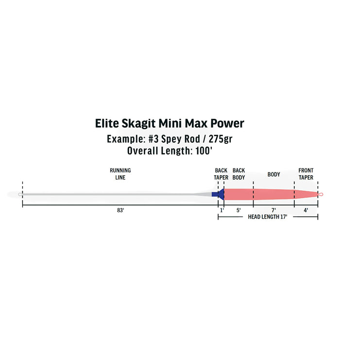 RIO Elite Integrated Skagit Mini Max Power taper
