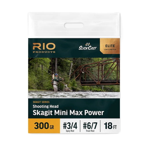 RIO Elite Skagit Mini Max Power Shooting Head hero