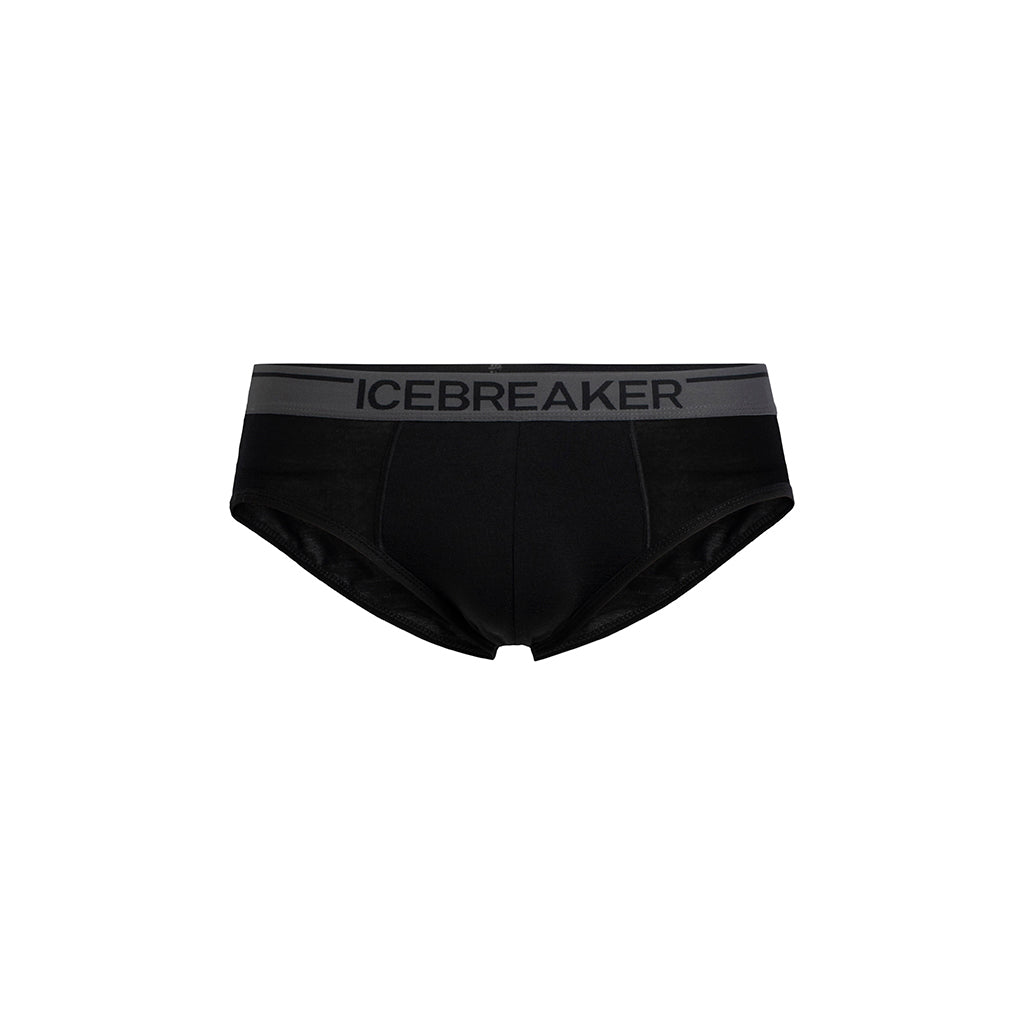 Icebreaker Men's Anatomica Briefs - Black/Monsoon - hero