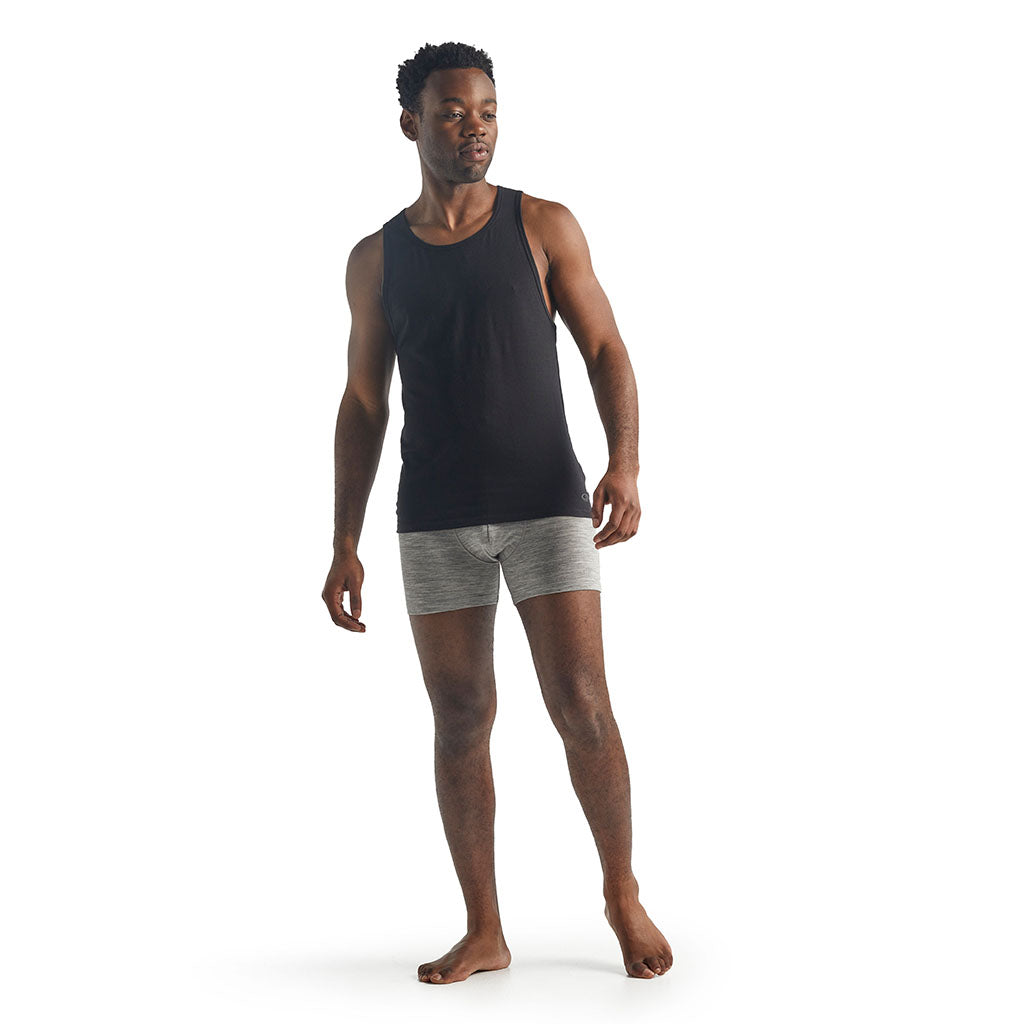 Icebreaker Men's Anatomica Tank black model full