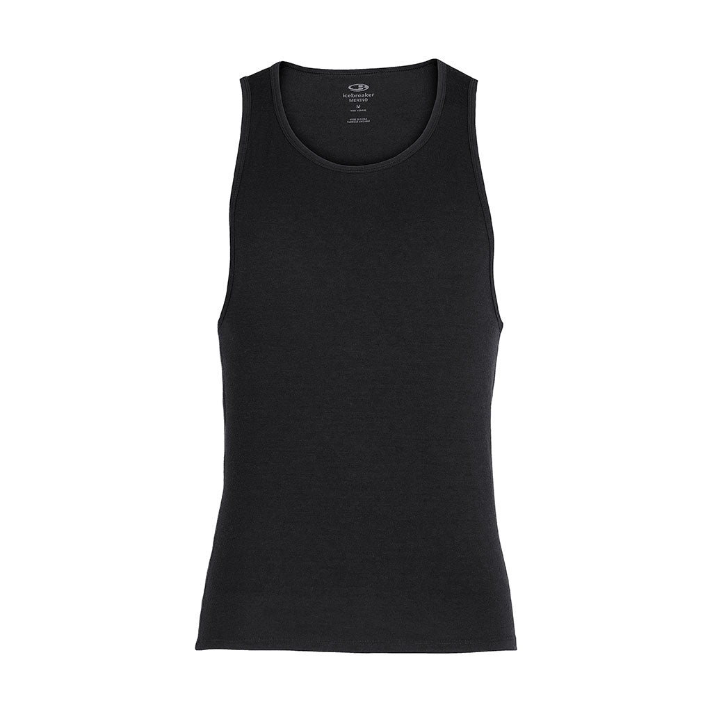 Icebreaker Men's Anatomica Tank black hero