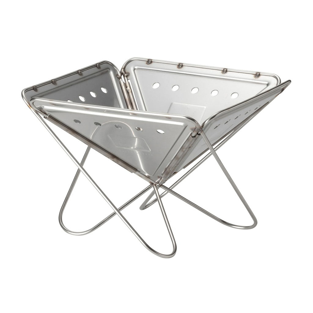 Snow Peak Stainless Steel Pack & Carry Fireplace small hero