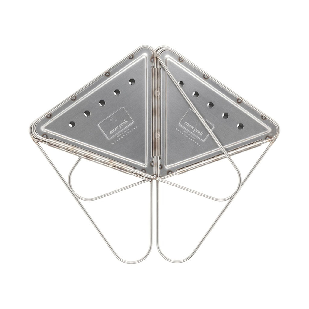 Snow Peak Stainless Steel Pack & Carry Fireplace small detail 5