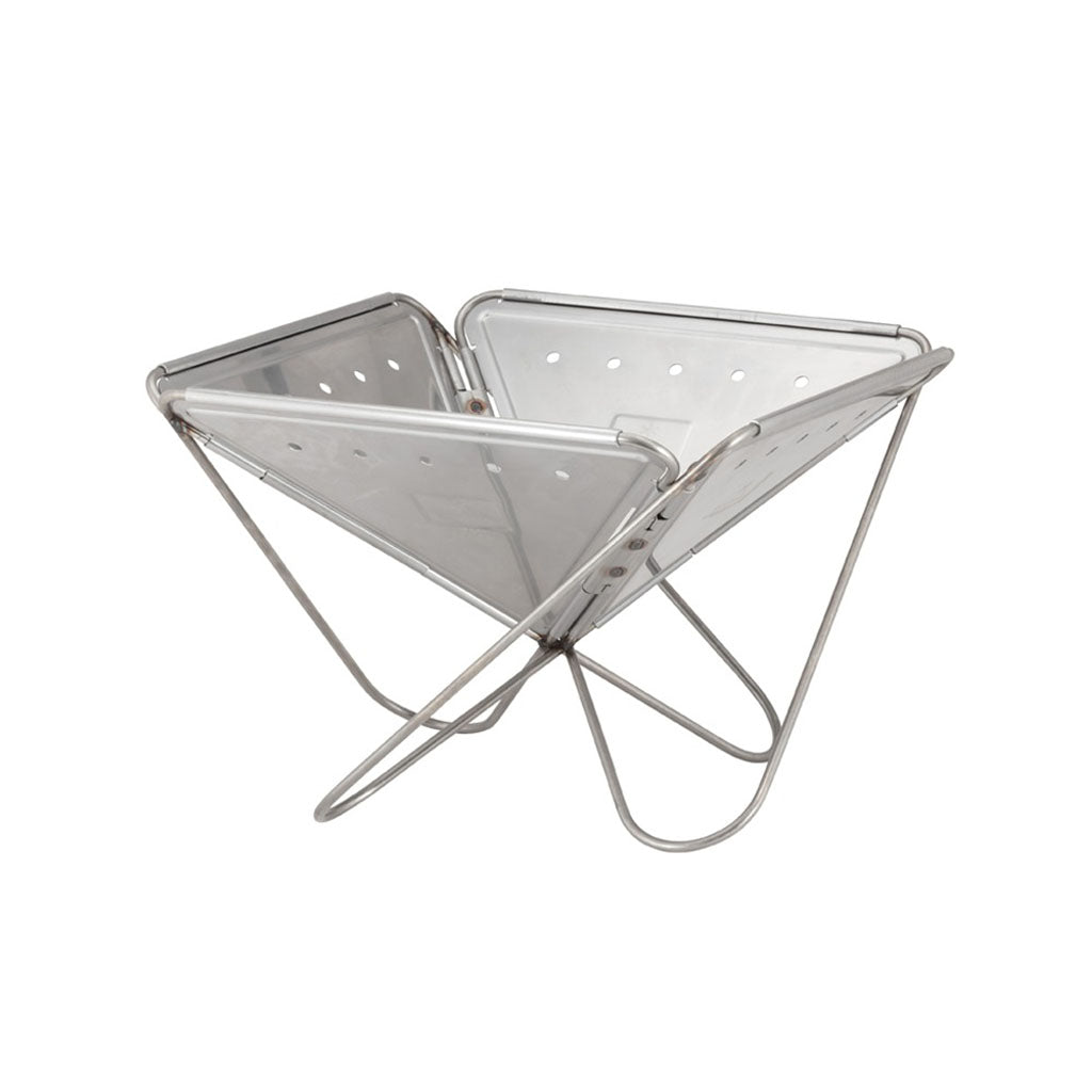 Snow Peak Stainless Steel Pack & Carry Fireplace large hero