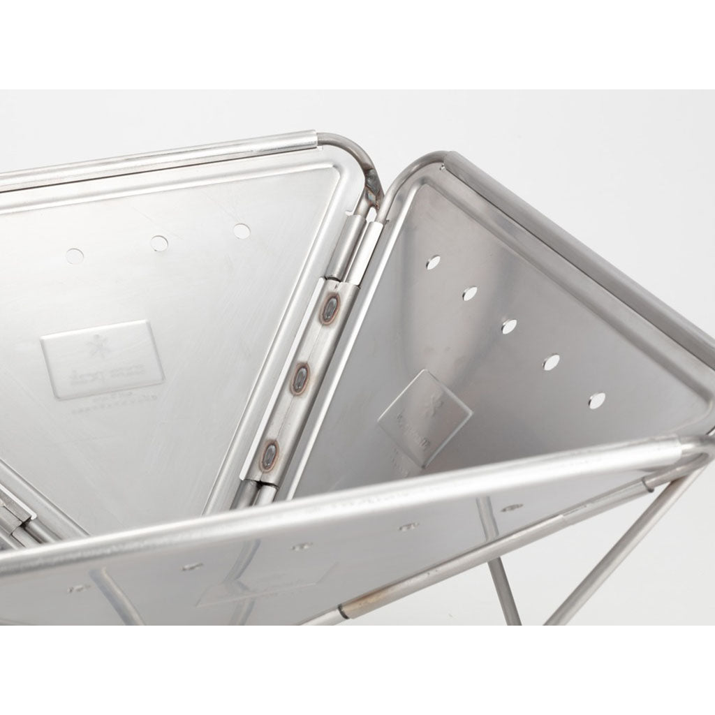 Snow Peak Stainless Steel Pack & Carry Fireplace large detail 4