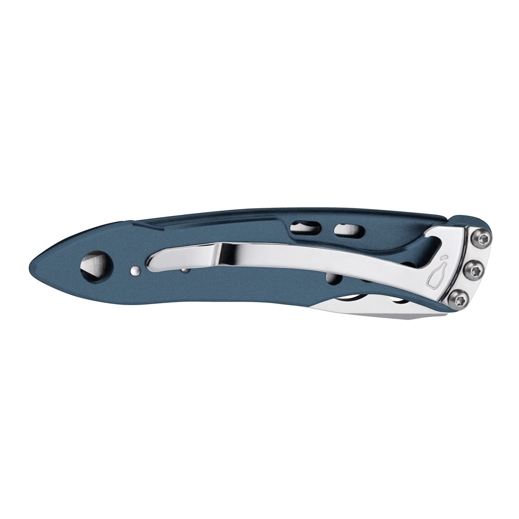 Leatherman Skeletool KBx - Versatile Folding Knife blue bottle opener