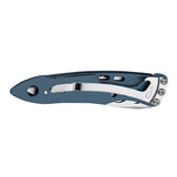 Leatherman Skeletool KBx - Versatile Folding Knife blue bottle opener
