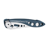 Leatherman Skeletool KBx - Versatile Folding Knife blue folded
