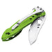 Leatherman Skeletool KBx - Versatile Folding Knife green clip