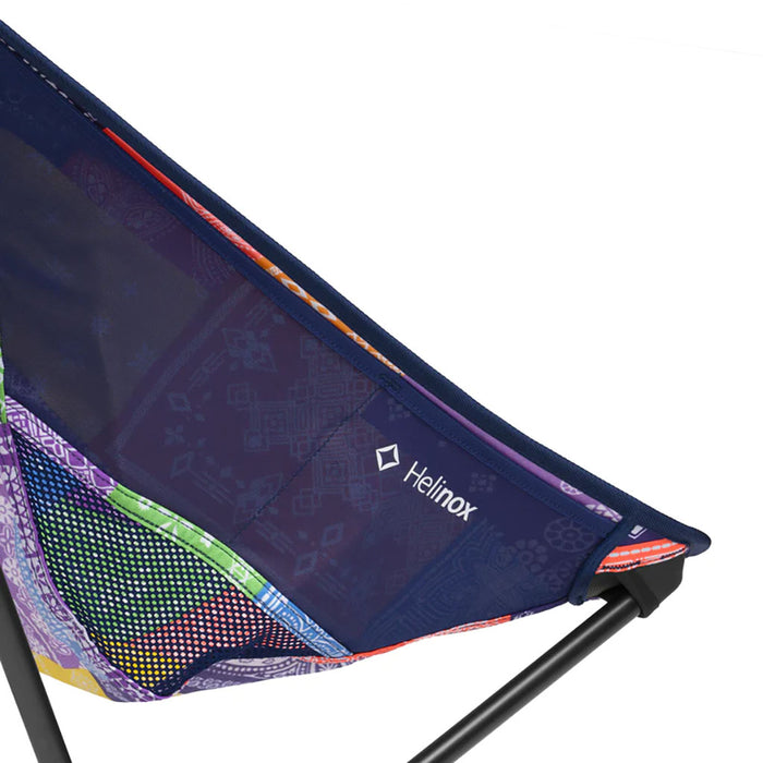 Helinox Sunset Chair rainbow bandana detail 3