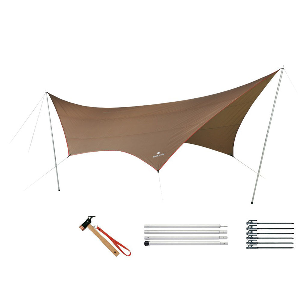 Snow Peak Hexa Tarp Set L hero
