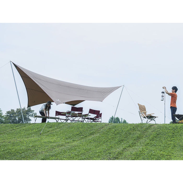 Snow Peak Hexa Tarp Set L lifestyle