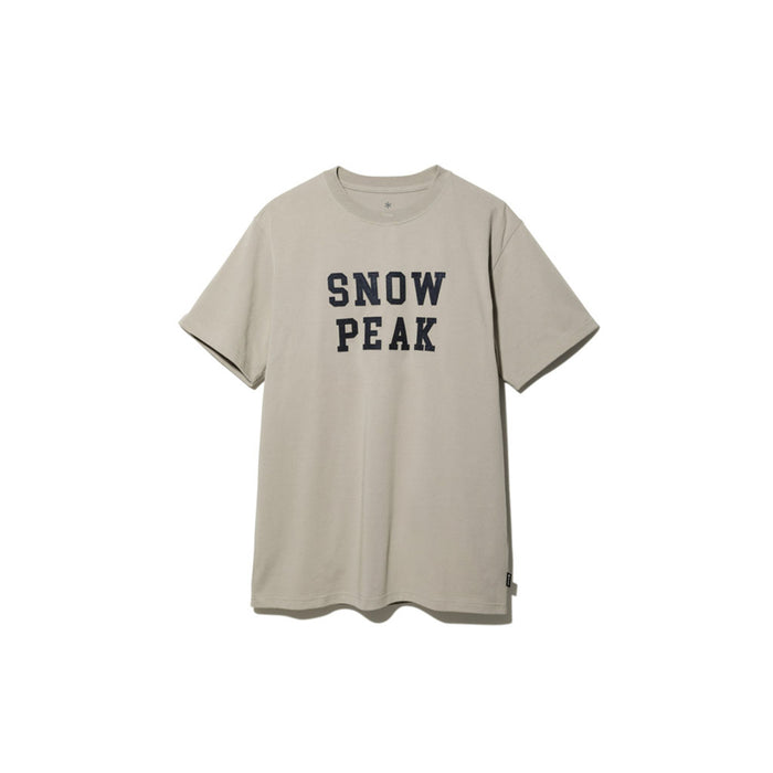 Snow Peak Unisex Felt Logo T-Shirt — Tom's Outdoors