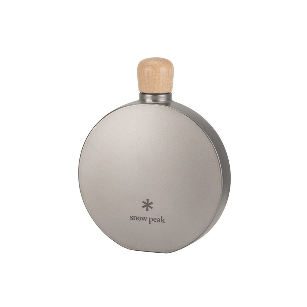 Snow Peak Round Titanium Flask 150ml
