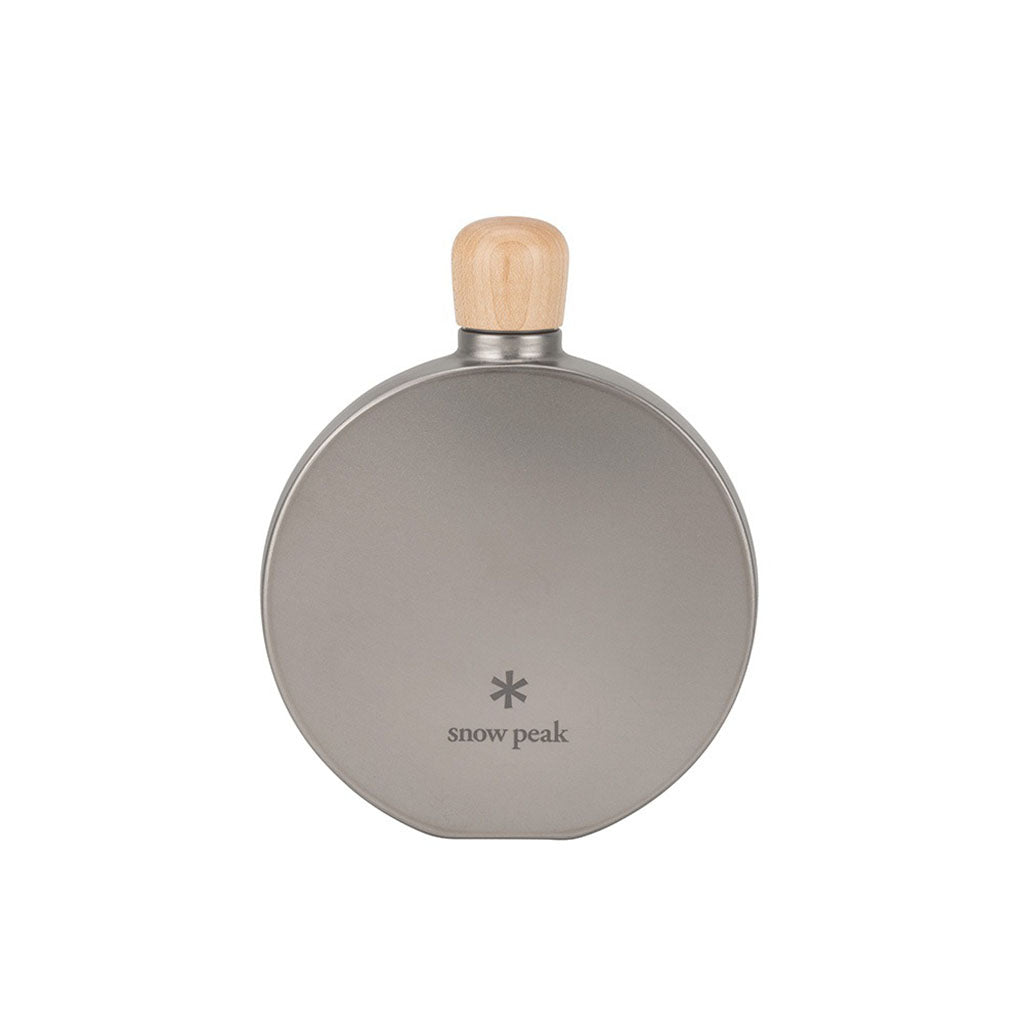 Snow Peak Round Titanium Flask 150ml — view 2