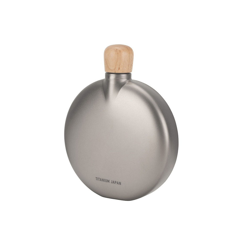 Snow Peak Round Titanium Flask 150ml — view 4
