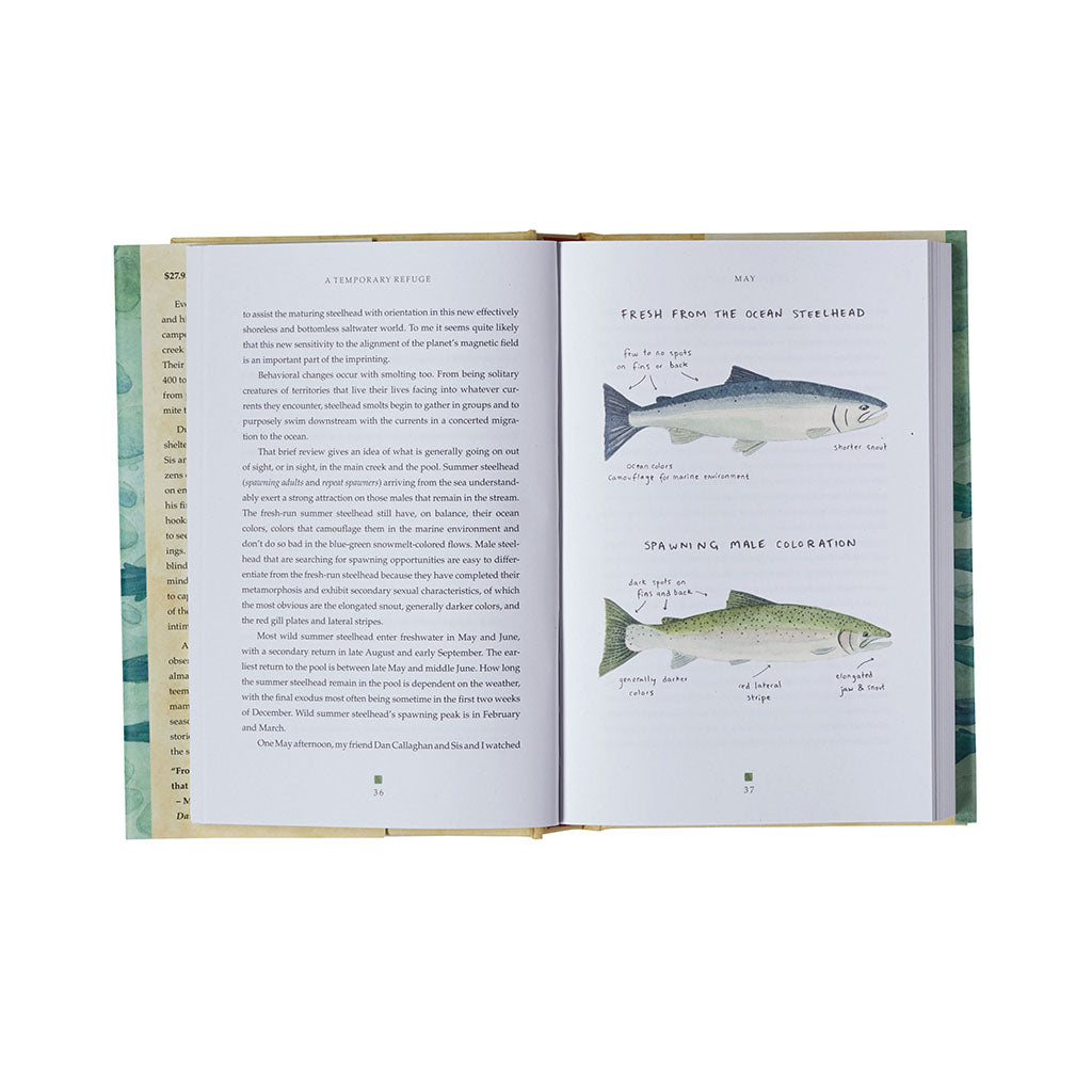 A Temporary Refuge: Fourteen Seasons with Wild Summer Steelhead by Lee Spencer - Inside 2