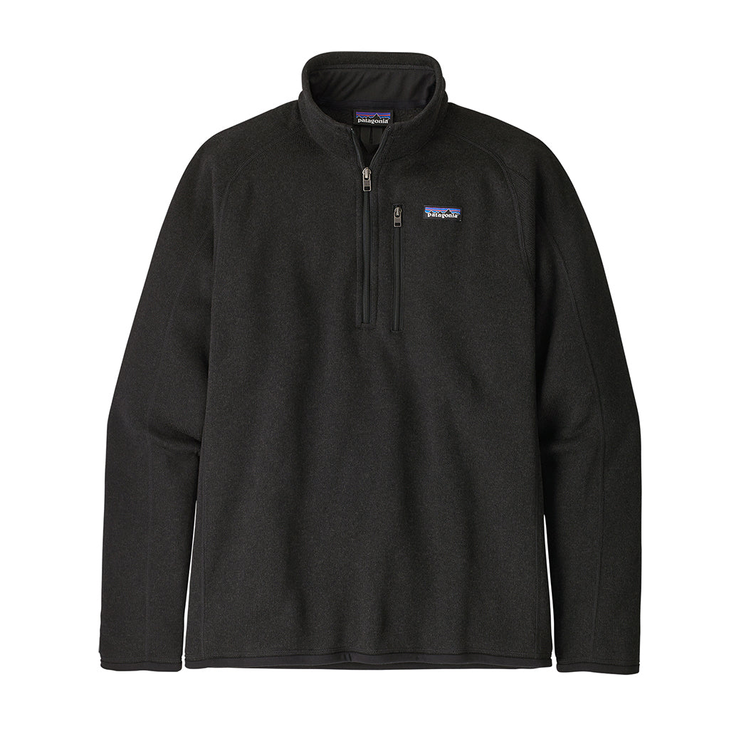 Patagonia Men's Better Sweater 1/4 Zip - black