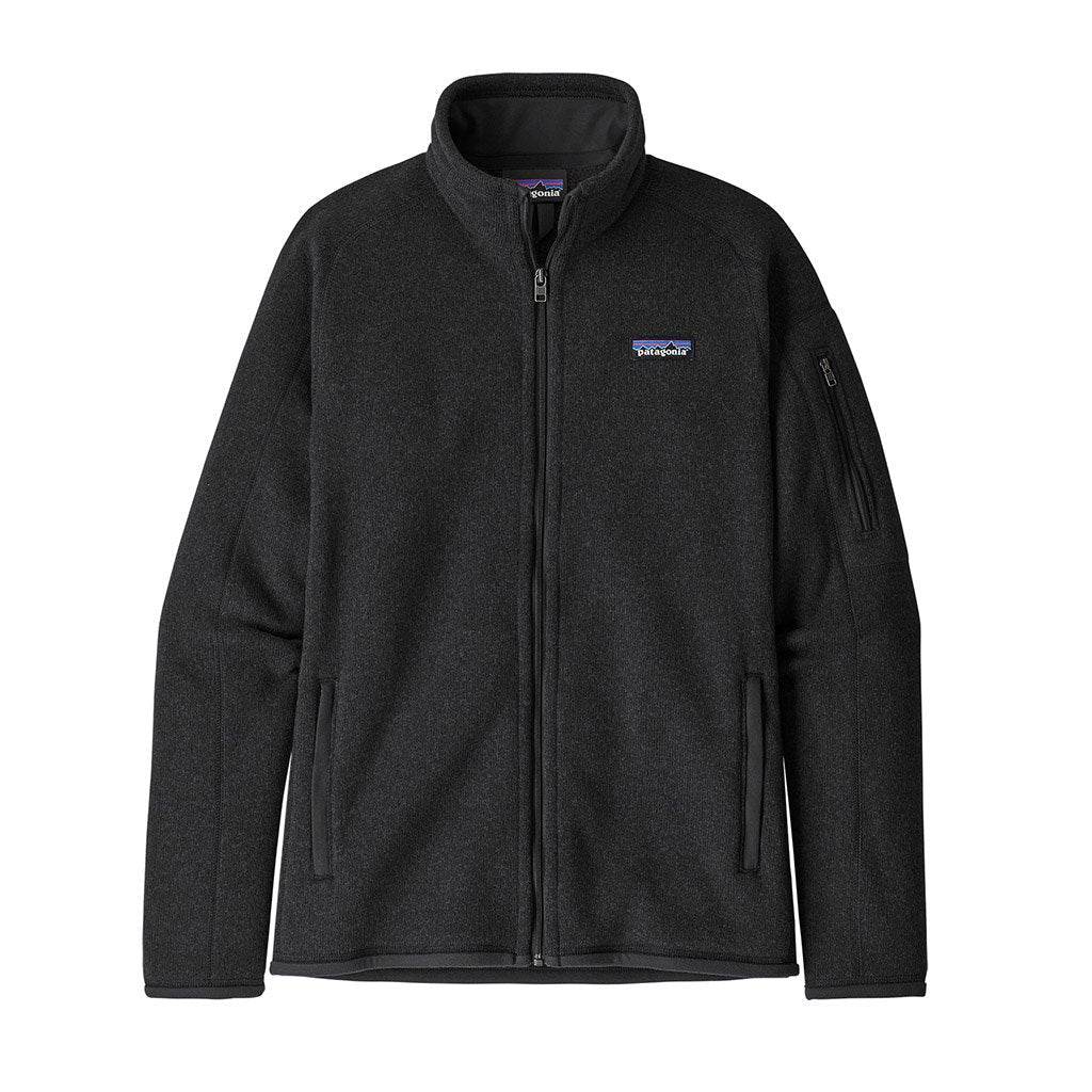 Patagonia Women's Better Sweater Fleece Jacket BLK - Front