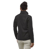 Patagonia Women's Better Sweater Fleece Jacket BLK - Model Back