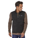 Patagonia Men's Better Sweater Vest BLK model 2 front