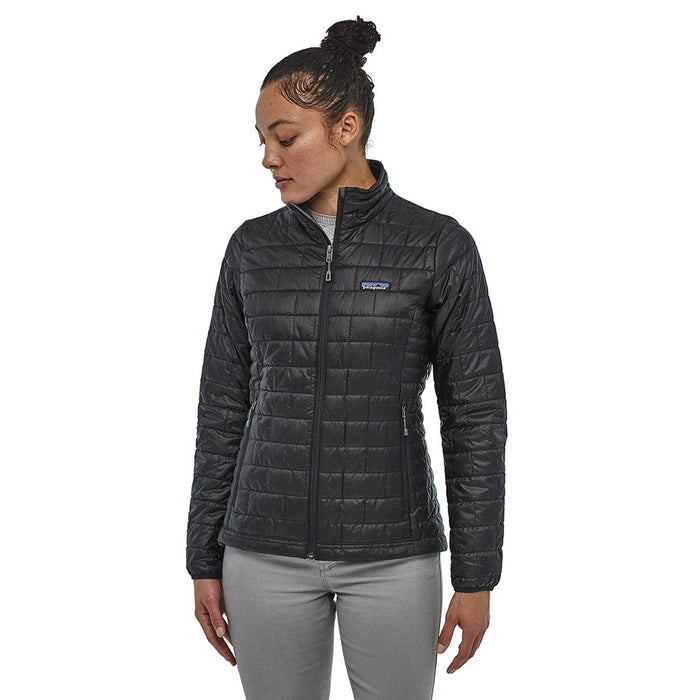 Patagonia Women's Nano Puff Insulated Jacket BLK - Model Front