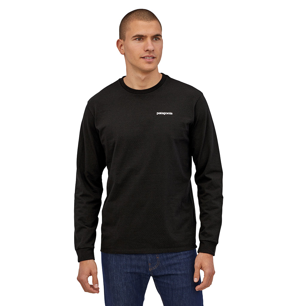 Patagonia Men's Long-sleeve P-6 Logo Responsibili-Tee — view 2
