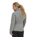 Patagonia Women's Better Sweater 1/4 Zip birch white model 2 back