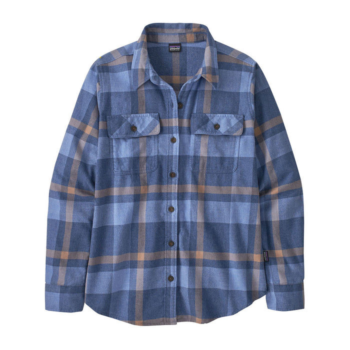 Patagonia Women's Long-Sleeved Organic Cotton Midweight Fjord Flannel Shirt CMKC hero