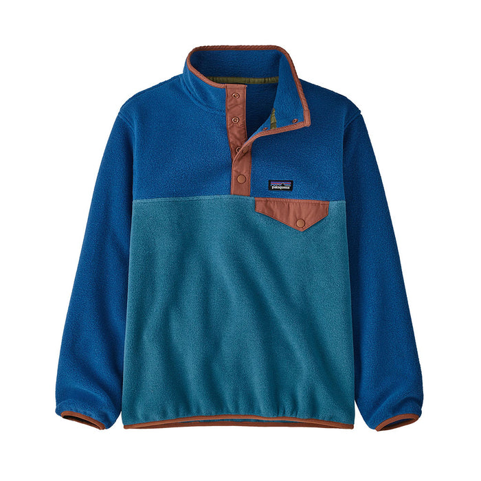 Patagonia Kids' LW Synch Snap-T Pull-Over WAVB hero