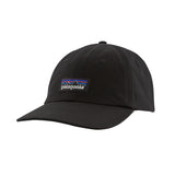 Patagonia P-6 Label Trad Cap black hero