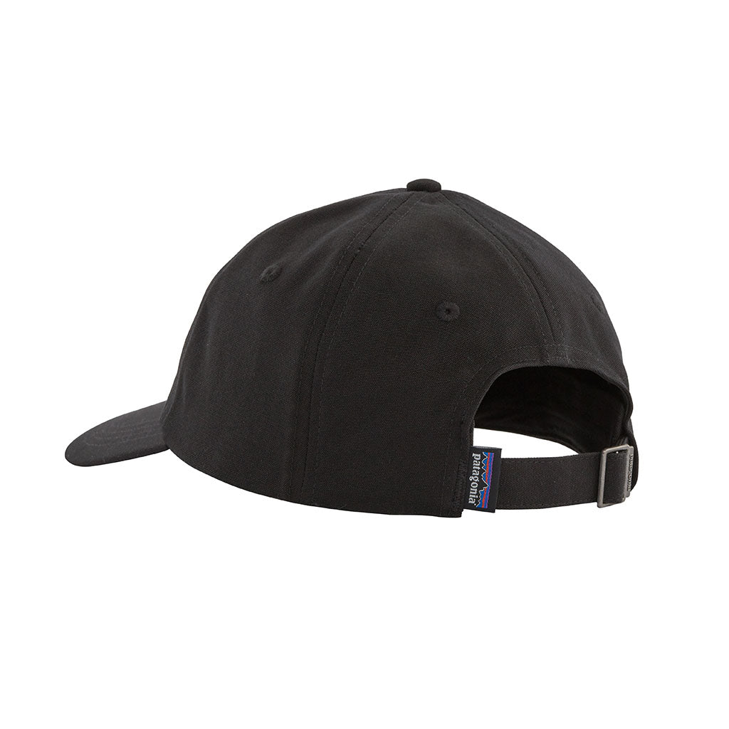Patagonia P-6 Label Trad Cap black back