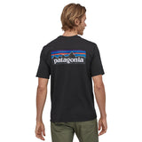 Patagonia Men's P-6 Logo Responsibili-Tee - Black Model 2