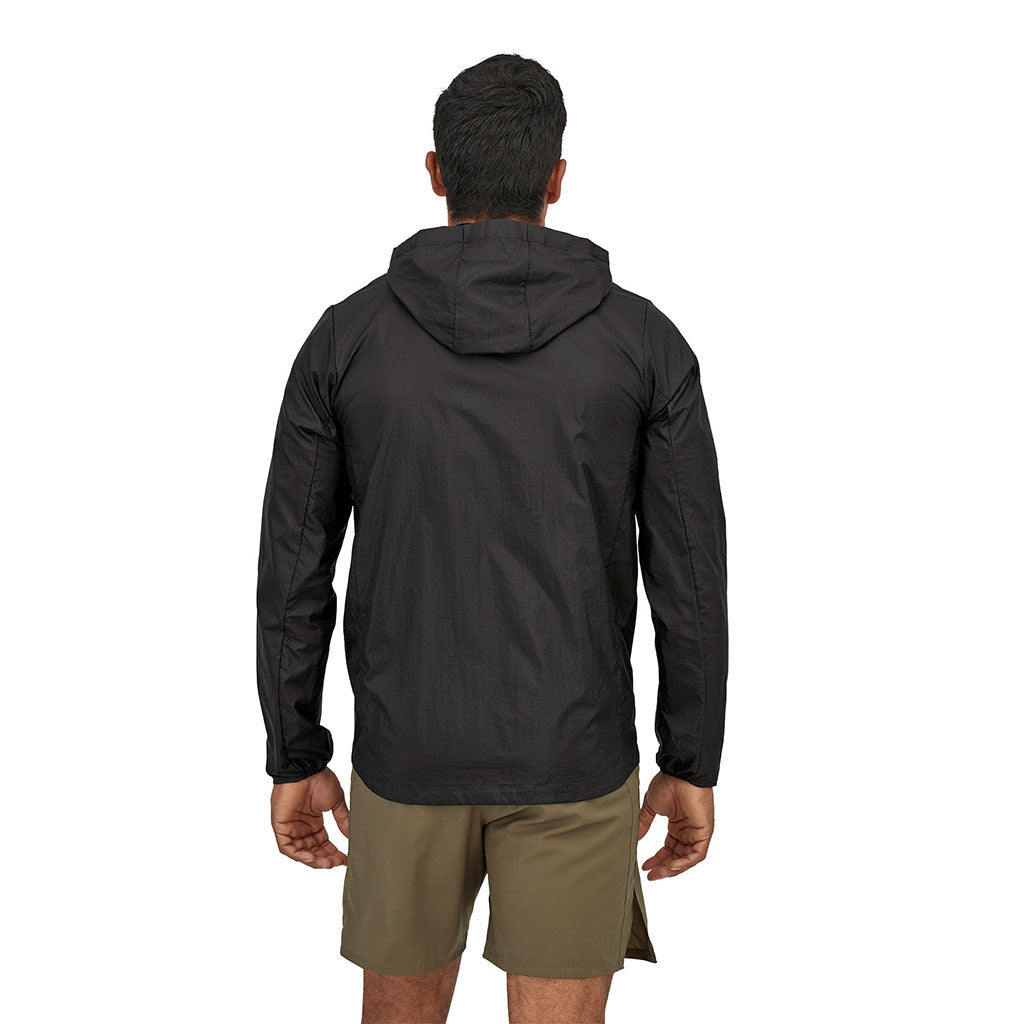 Patagonia Men's Houdini Jacket black model back