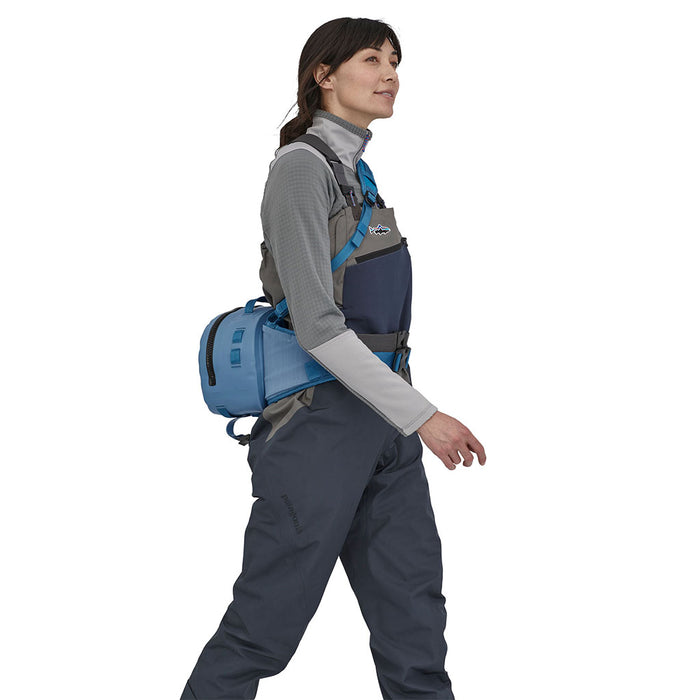 Patagonia Guidewater Hip Pack 9L pigeon blue model side