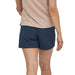 Patagonia Women's Baggies Shorts - 5 in. tidepool blue model back