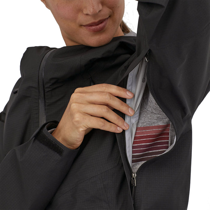 Patagonia Women's Granite Crest Jacket black vents