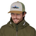 Patagonia Fitz Roy Trout Trucker Hat WITN model front