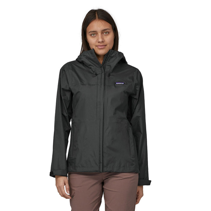 Patagonia Women's Torrentshell 3L Jacket BLK model front