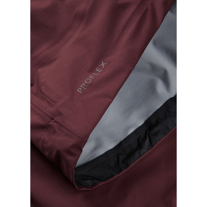 Rab Women's Khroma Kinetic Waterproof Jacket deep heather detail 8