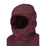 Rab Women's Cubit Stretch Down Hoody deep heather detail 7