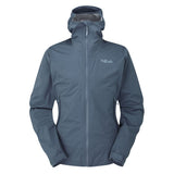 Rab Women's Kinetic 2.0 Waterproof Jacket orion blue hero
