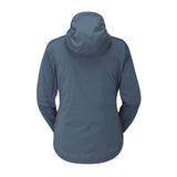 Rab Women's Kinetic 2.0 Waterproof Jacket orion blue back