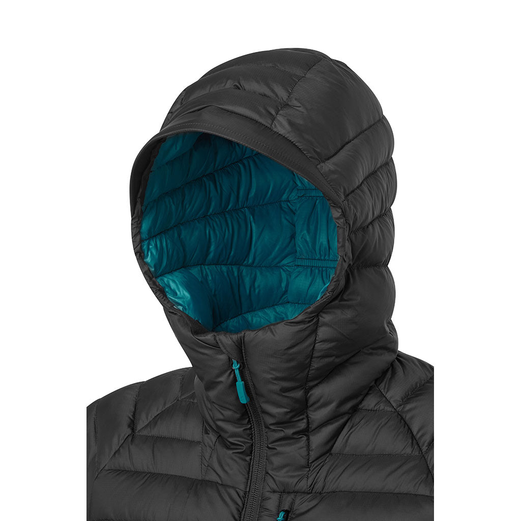 Rab Women's Microlight Alpine Jacket black hood